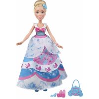 Hasbro Disney Princess Panenka s náhradními šaty - Popelka 3