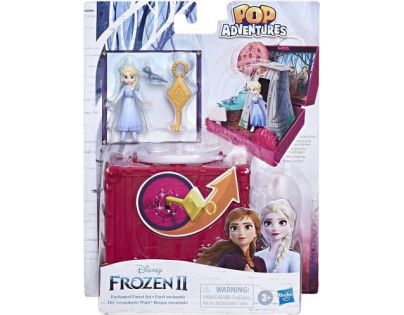 Hasbro Frozen 2 Hrací set se scénou Elsa čarovný les