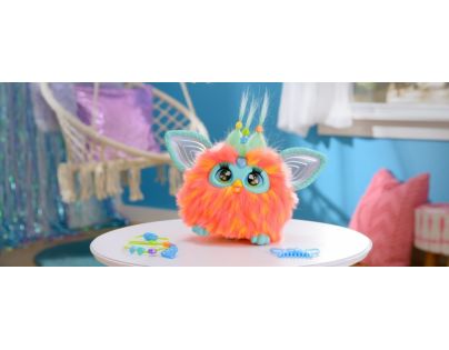 Hasbro Furby Korálové barvy CZ verze - Poškozený obal