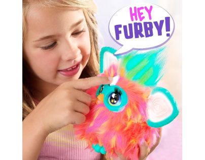 Hasbro Furby Korálové barvy CZ verze - Poškozený obal