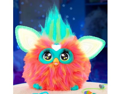 Hasbro Furby Korálové barvy CZ verze - Poškozený obal