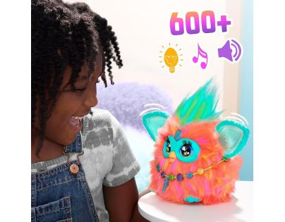 Hasbro Furby Korálové barvy CZ verze - Poškozený obal