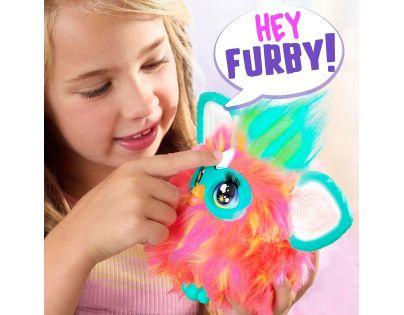 Hasbro Furby Korálové barvy CZ verze