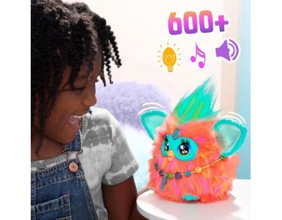 Hasbro Furby Korálové barvy CZ verze
