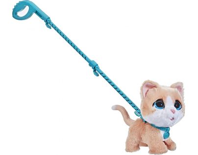 Hasbro FurReal Friends Walkalots velká kočka zrzavá