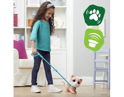 Hasbro FurReal Friends Walkalots velká kočka zrzavá