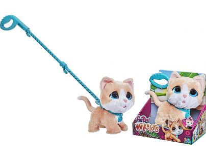 Hasbro FurReal Friends Walkalots velká kočka zrzavá