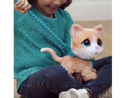 Hasbro FurReal Friends Walkalots velká kočka zrzavá