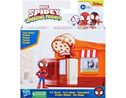 Hasbro Spider-Man Spidey and his amazing friends Cityblocks Pizza Parlor