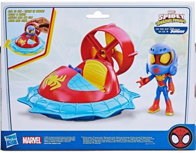Hasbro Spider-Man Spidey and his amazing friends Tématické vozidlo Spidey with Hover Spinner