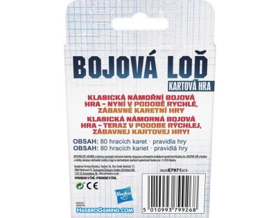 Hasbro Karetní hra Bitevní lodě CZ-SK verze