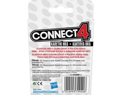 Hasbro Karetní hra Connect 4 CZ-SK verze