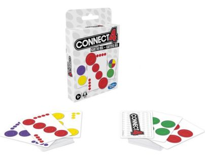 Hasbro Karetní hra Connect 4 CZ-SK verze