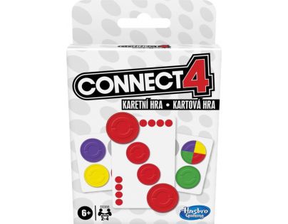 Hasbro Karetní hra Connect 4 CZ-SK verze