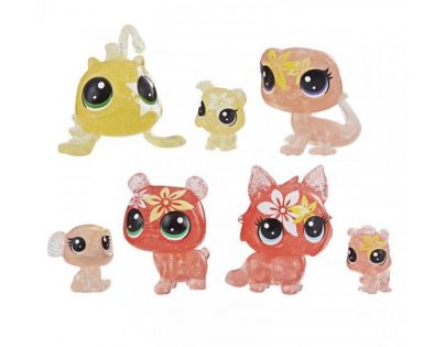 Hasbro Littlest Pet Shop Květinová zvířátka 7ks žlutá lilie