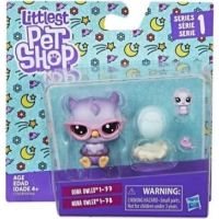 Hasbro Littlest Pet Shop Maminka s miminkem a doplňky Oona Owler 1-77 2