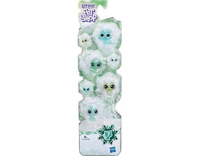 Hasbro Littlest Pet Shop Zvířátka z ledového království 7 ks zelená