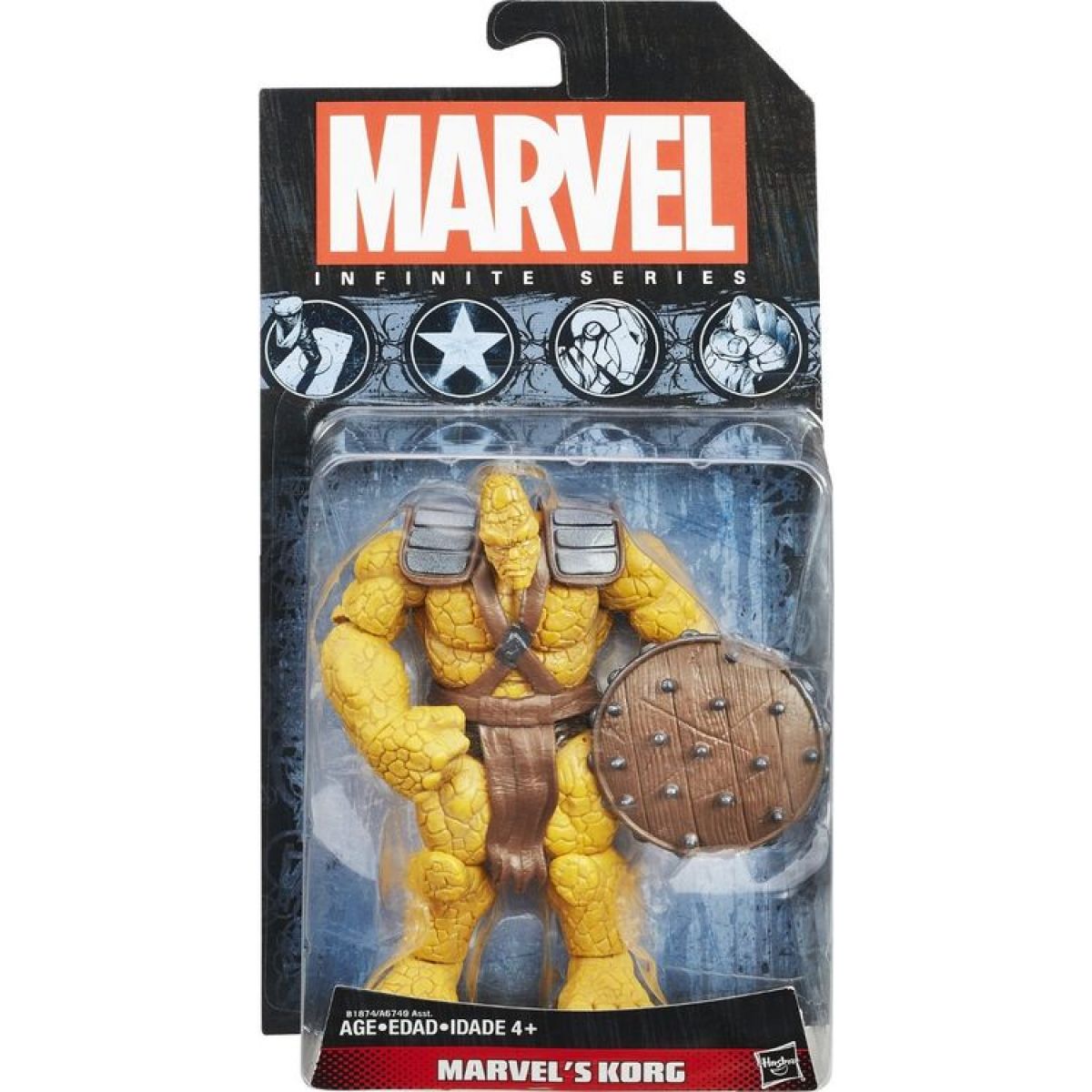 Hasbro Marvel Avengers figurka 10cm - Marvels Korg