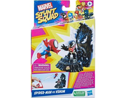 Hasbro Marvel Stunt Squad Hero vs. Villain Spider-Man vs. Venom