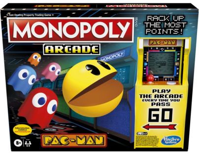 Hasbro Monopoly Arcade Pacman ENG verze - Poškozený obal