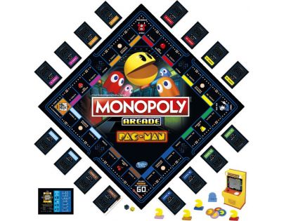 Hasbro Monopoly Arcade Pacman ENG verze - Poškozený obal