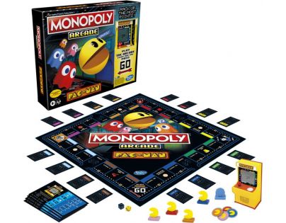 Hasbro Monopoly Arcade Pacman ENG verze