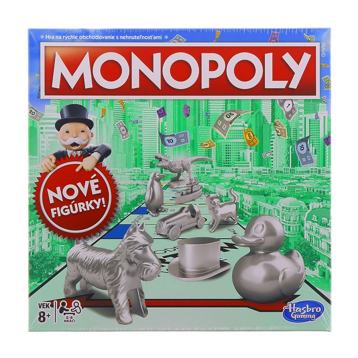 Hasbro Monopoly nové slovenská verze