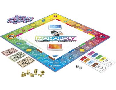 Hasbro Monopoly pro mileniály CZ-SK
