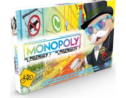 Hasbro Monopoly pro mileniály CZ-SK
