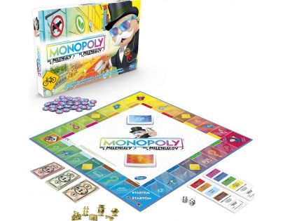 Hasbro Monopoly pro mileniály CZ-SK