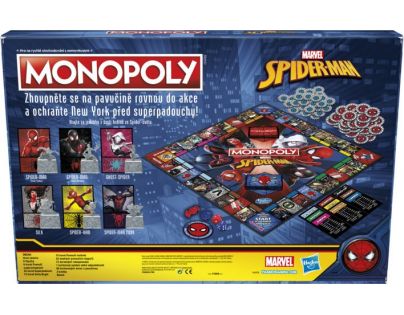 Hasbro Monopoly Spiderman CZ Verze
