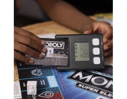 Hasbro Monopoly Super Elektronické Bankovnictví CZ verze