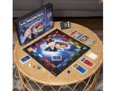 Hasbro Monopoly Super Elektronické Bankovnictví CZ verze