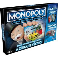 Hasbro Monopoly Super Elektronické Bankovnictví SK verze 3