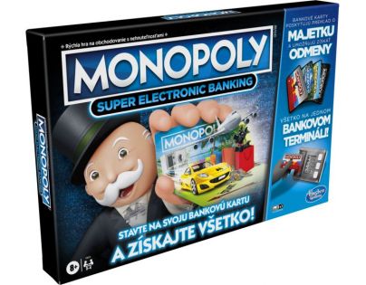 Hasbro Monopoly Super Elektronické Bankovnictví SK verze