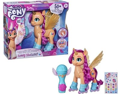 Hasbro My Little Pony Figurka Sunny zpívá a bruslí