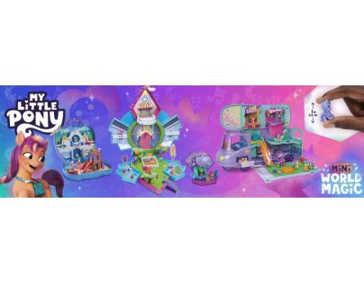 Hasbro My Little Pony Miniworld hrací sada s domečky