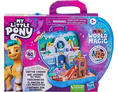 Hasbro My Little Pony Miniworld hrací sada v kufříku Critter Corne