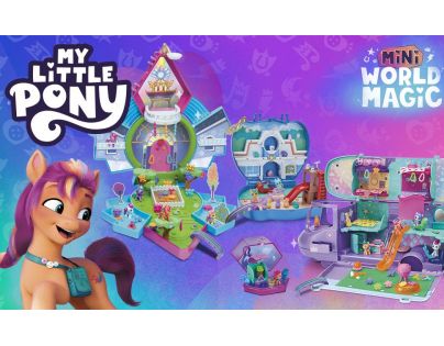 Hasbro My Little Pony Miniworld Kouzelný karavan