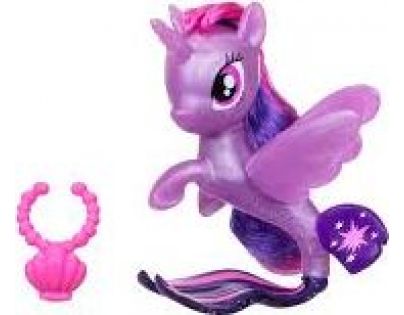 Hasbro My Little Pony Mořský poník s doplňkem a pohyblivým ocáskem 7,5 cm Twilight Sparkle