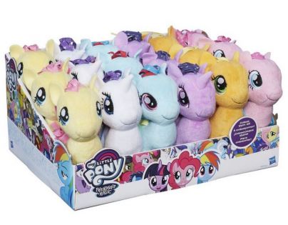 Hasbro My Little Pony plyšový poník s potiskem hřívy 12 cm Applejack