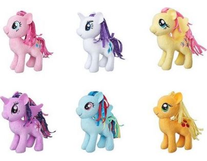 Hasbro My Little Pony plyšový poník s potiskem hřívy 12 cm Rainbow Dash