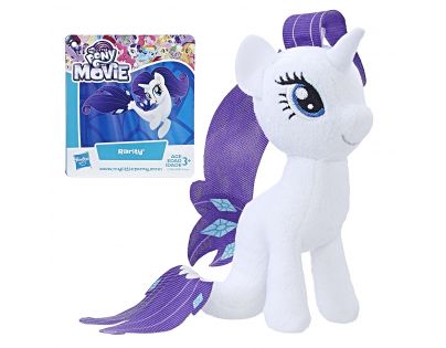 Hasbro My Little Pony plyšový poník s potiskem hřívy 12 cm Rarity Mořský