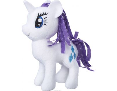 Hasbro My Little Pony plyšový poník s potiskem hřívy 12 cm Rarity