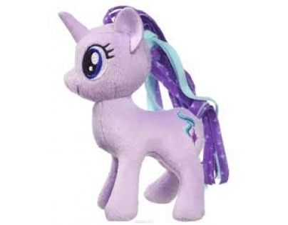 Hasbro My Little Pony plyšový poník s potiskem hřívy 12 cm Starlight Glimmer