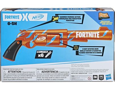 Hasbro Nerf Fortnite 6 Sh