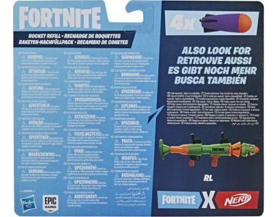 Hasbro Nerf Fortnite rocket Refill 4 x náboj