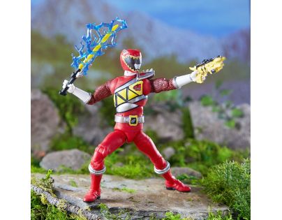 Hasbro Power Rangers 15 cm figurka s výměnnou hlavou Dino Charge Red Ranger