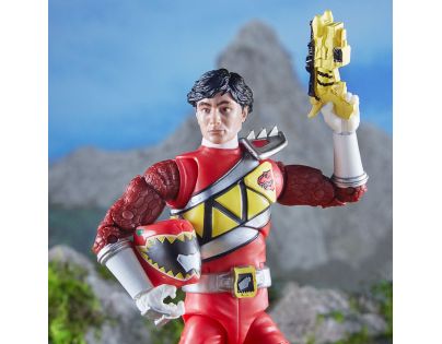 Hasbro Power Rangers 15 cm figurka s výměnnou hlavou Dino Charge Red Ranger