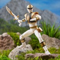 Hasbro Power Rangers Figurka s výměnnou hlavou Mighty Morphin White Ranger 15 cm 4